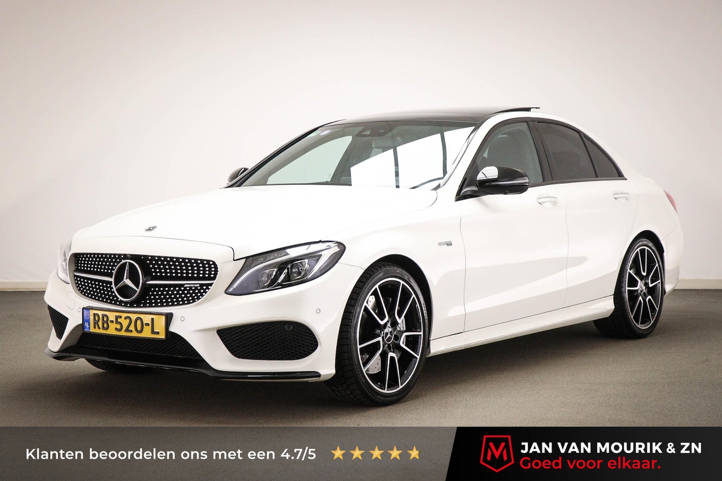 Mercedes-Benz C-klasse - AMG 43 4MATIC 1e EIG | STOELKOELING & VERWARMING | PANORAMADAK | MEMORY | BURMESTER - AutoWereld.nl
