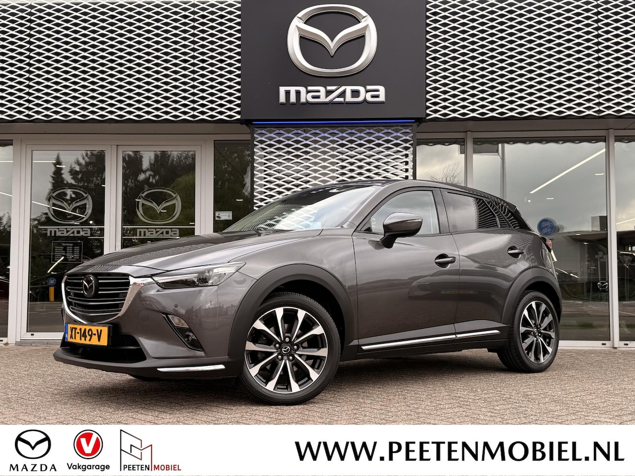 Mazda CX-3 - 2.0 SkyActiv-G 120 GT-M | STOEL EN STUURVERWARMING | BOSE | HEAD UP DISPLAY | - AutoWereld.nl