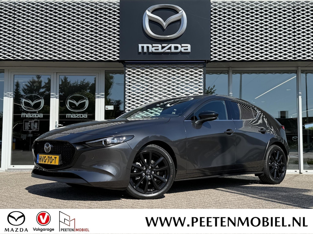 Mazda 3 - 2.5 e-SkyActiv-G M Hybrid 140 Homura | PEETEN DEMO DEALS! | CARPLAY | CAMERA | - AutoWereld.nl