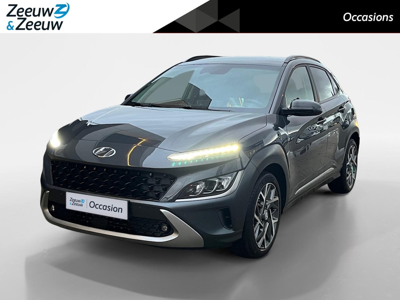 Hyundai Kona - 1.6 GDI HEV Premium | Apple Carplay / Android Auto | Elektrisch Verstelbare Voorstoelen | - AutoWereld.nl