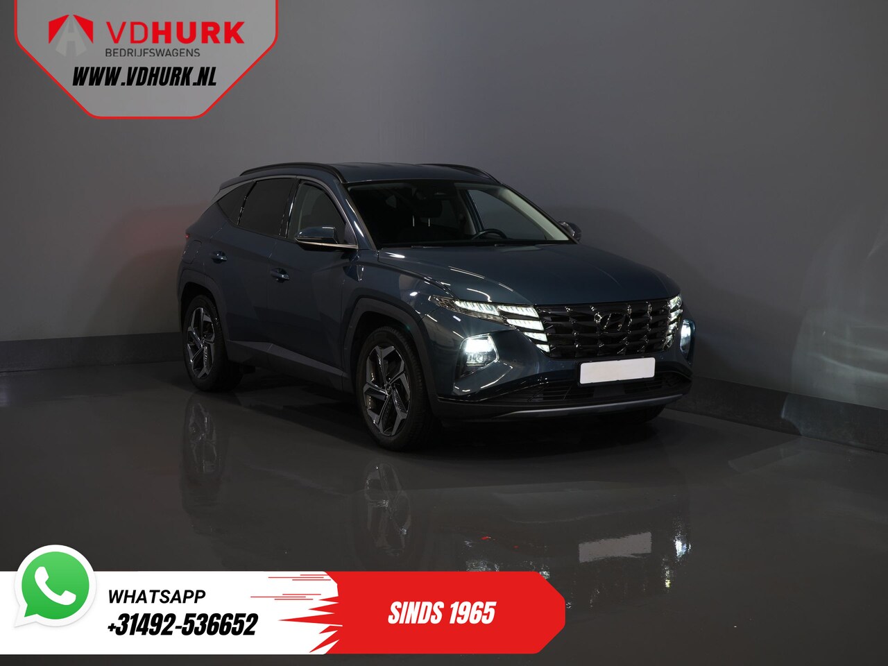 Hyundai Tucson - 1.6 T-GDI PHEV Premium 4WD/ LED/ Adapt. Cruise/ Stoelverw./ Stuurverw./ Carplay/ Climate/ - AutoWereld.nl