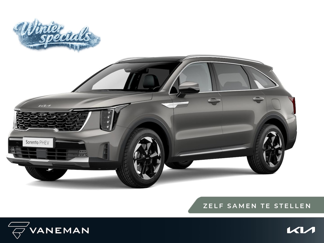 Kia Sorento - 1.6 T-GDi Plug-in Hybrid 4WD ExecutiveLine 7p. | Elektrisch glazen panorama-dak | Zelf sam - AutoWereld.nl