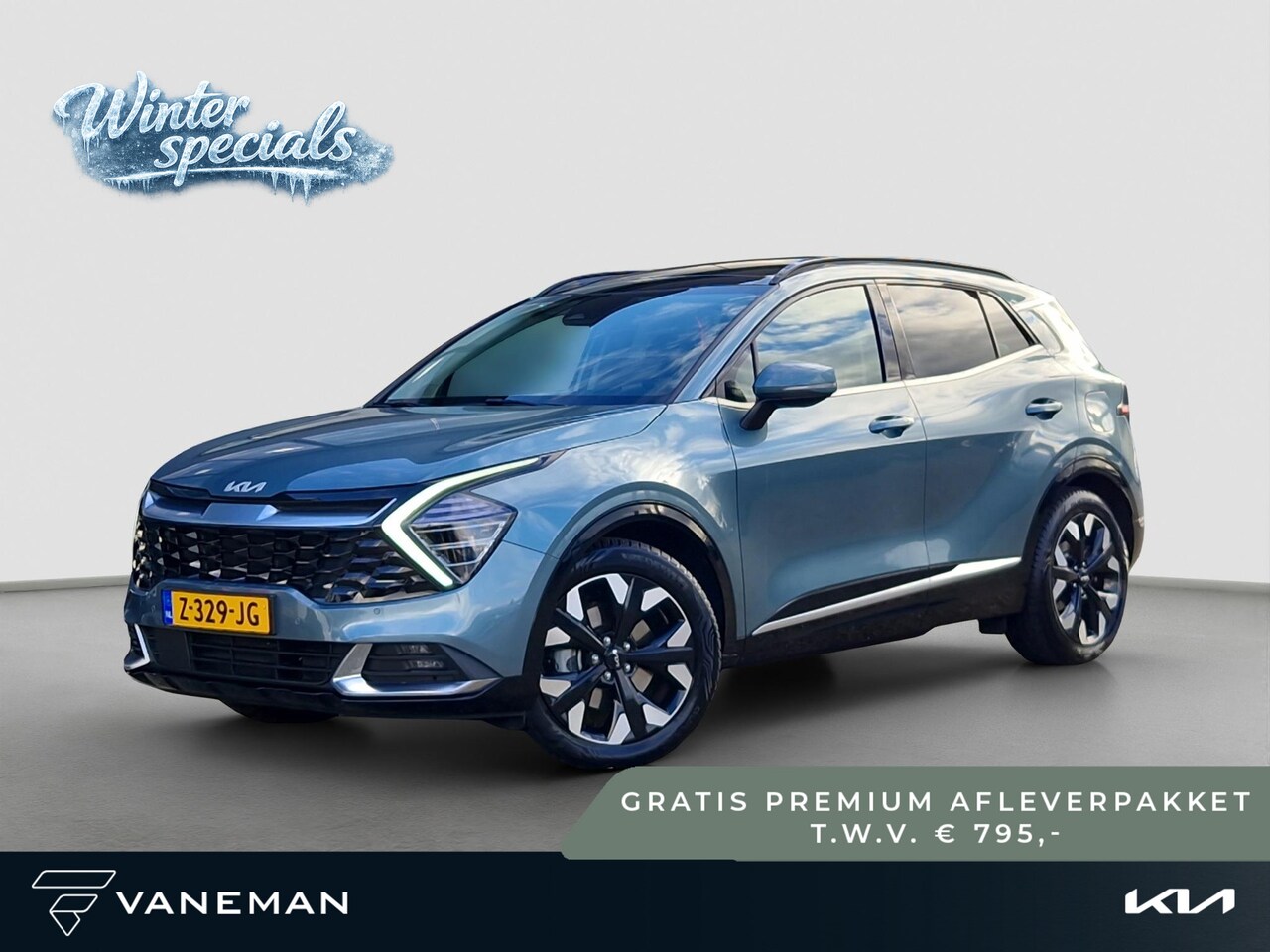 Kia Sportage - 1.6 T-GDi Plug-in Hybrid AWD DynamicPlusLine | Pano | Dodehoek | LED | Stoelverwarming | K - AutoWereld.nl