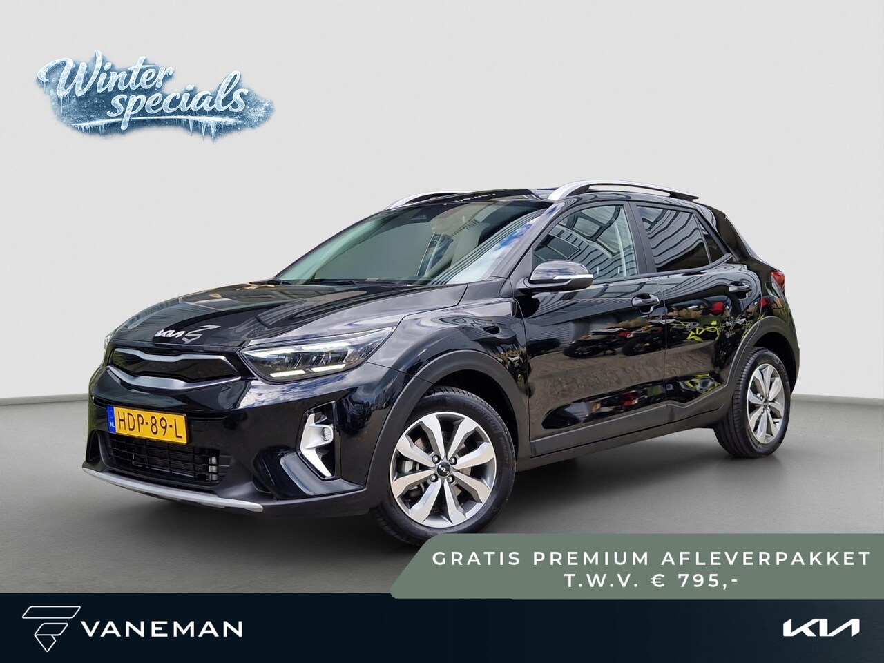 Kia Stonic - 1.0 T-GDi MHEV DynamicPlusLine | Key-Less | Stoelverwarming | Privacy Glass | Navigatie | - AutoWereld.nl