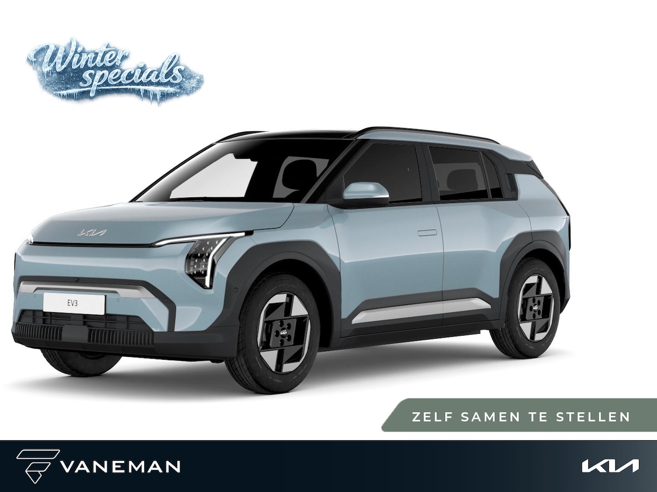 Kia EV3 - Air 58.3 kWh | Volledig digitaal instrumentenpaneel | Zelf samenstellen - AutoWereld.nl