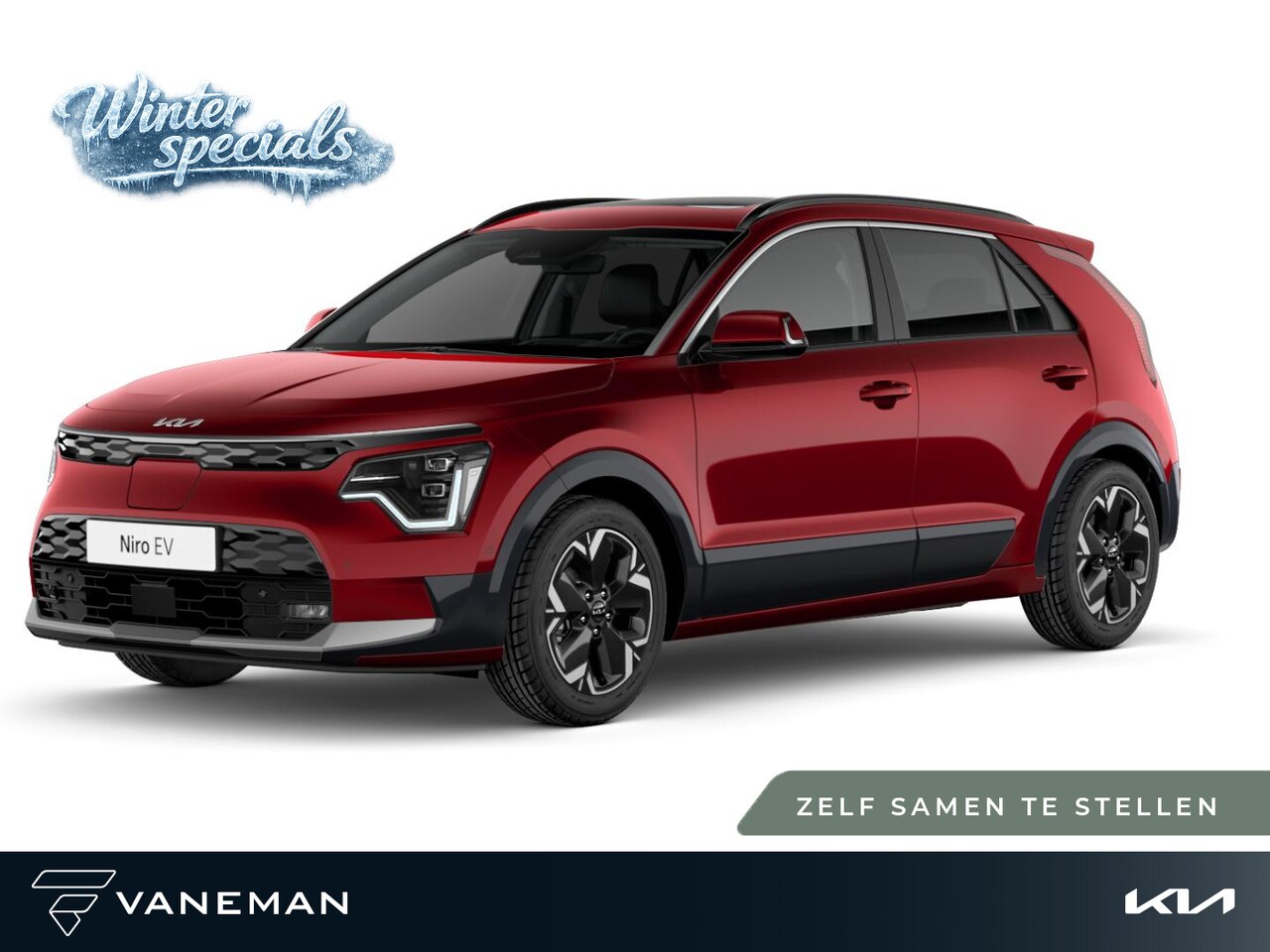 Kia Niro EV - Air 64.8 kWh | Navigatiesysteem full map| Zelf samenstellen - AutoWereld.nl