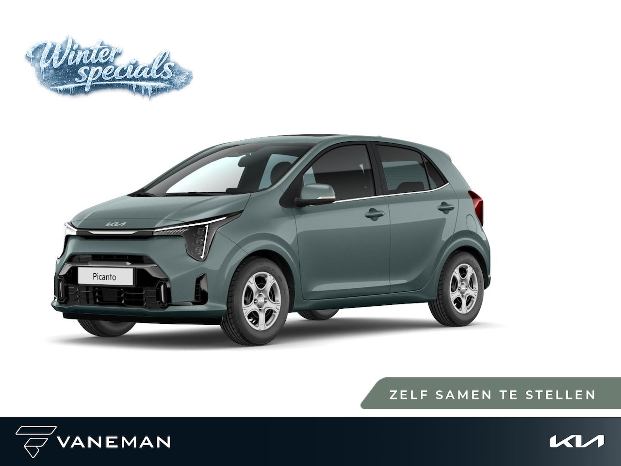 Kia Picanto - 1.0 GDi DynamicLine | Navigatiesysteem full map | Zelf samenstellen - AutoWereld.nl