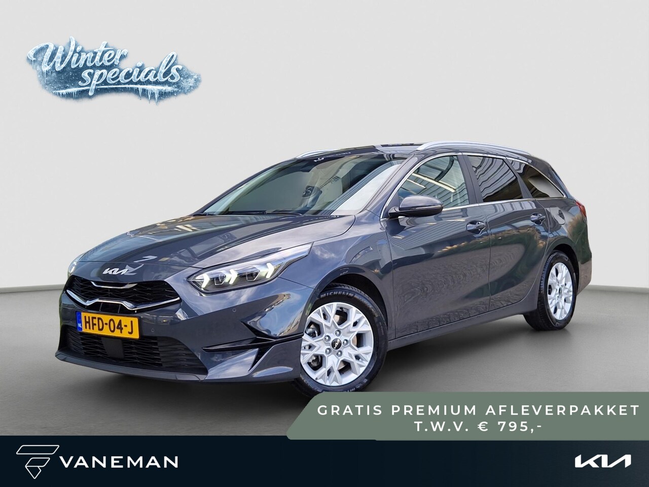 Kia Cee'd Sportswagon - Ceed 1.5 T-GDi DynamicPlusLine | Dodehoek | Key-Less | Stoelverwarming | LED | Licht- en R - AutoWereld.nl