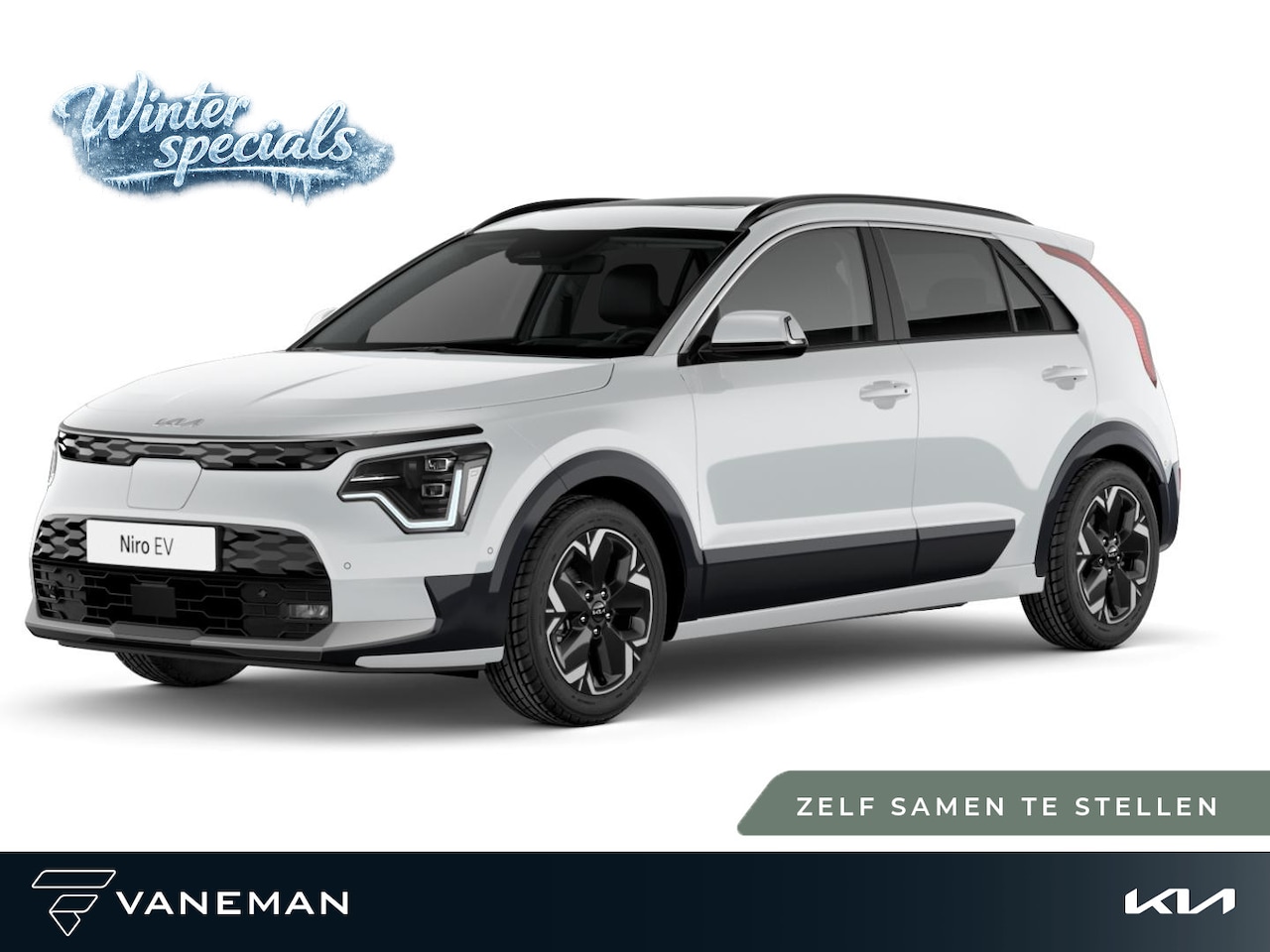 Kia Niro EV - Light Advanced 64.8 kWh | Cruise control adaptief met Stop&Go en stuurhulp | Zelf samenste - AutoWereld.nl