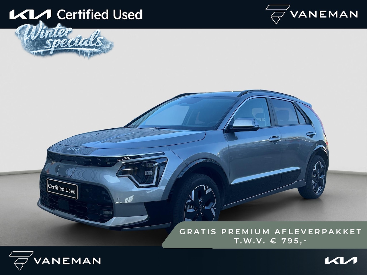 Kia Niro EV - Edition Advanced 64.8 kWh | Automaat | Leder | Navi | Clima | Stoel- en stuurverwarming | - AutoWereld.nl