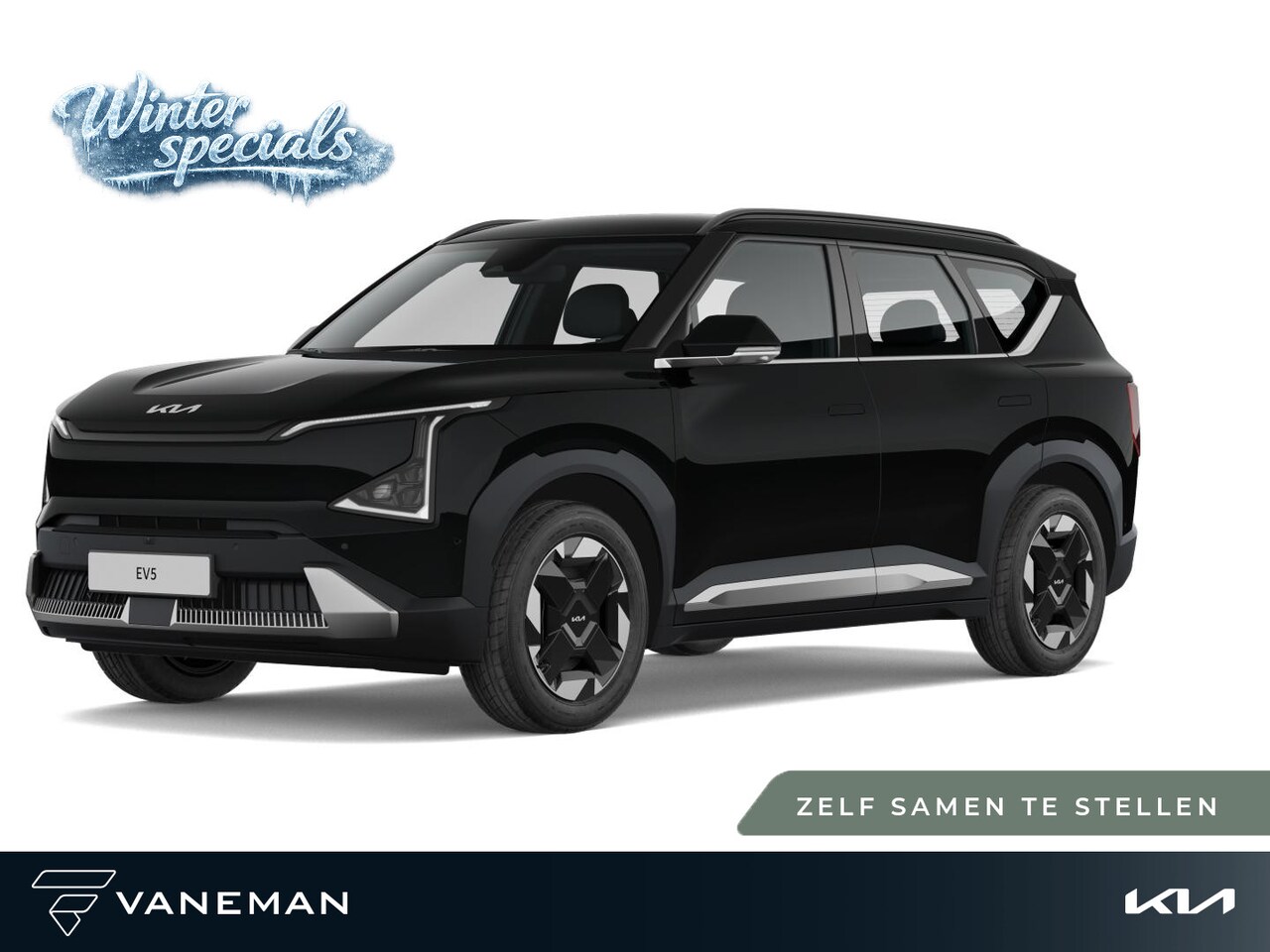 Kia EV5 - Plus Advanced 81.4 kWh | Elektrisch glazen panorama-dak | Zelf samenstellen | - AutoWereld.nl