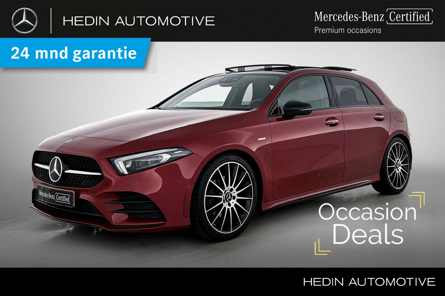 Mercedes-Benz A-klasse - A 180 Automaat Business Solution AMG | Premium Plus Pakket | Nightpakket | Panoramadak | M - AutoWereld.nl