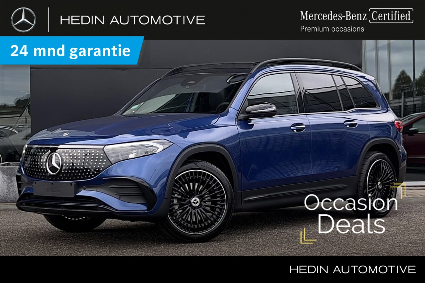 Mercedes-Benz EQB - EQB 250+ Business Solution AMG | Nightpakket | Adaptief Verstelbare Demping - AutoWereld.nl