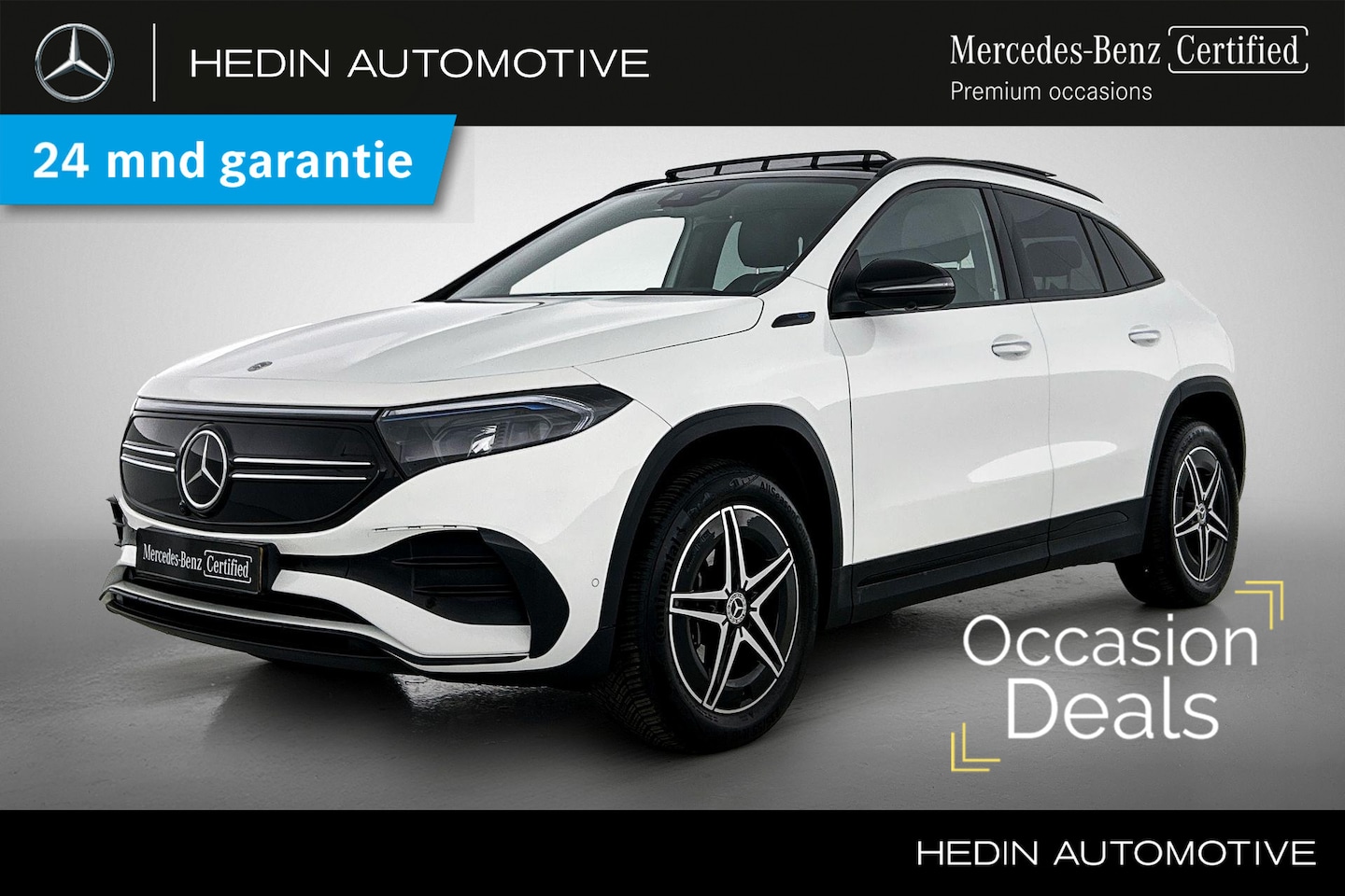 Mercedes-Benz EQA - EQA 250 Business Solution AMG | Premium Plus Pakket | Nightpakket | Burmester 3D Audio | P - AutoWereld.nl