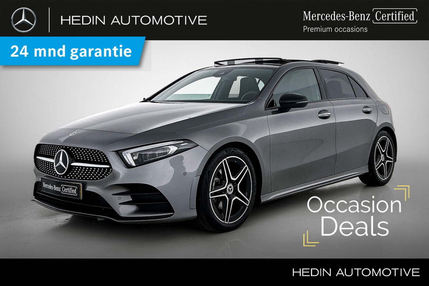 Mercedes-Benz A-klasse - A 180 Automaat Business Solution AMG | Premium Pakket | Nightpakket | Panoramadak | Sfeerv - AutoWereld.nl