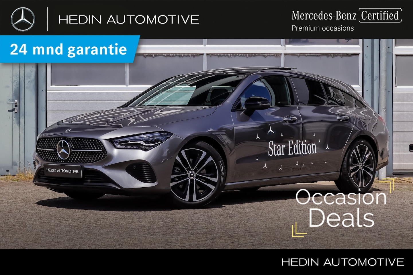 Mercedes-Benz CLA-klasse Shooting Brake - CLA 180 Automaat Star Edition Luxury Line | Advanced Plus Pakket | Nightpakket | Panoramad - AutoWereld.nl