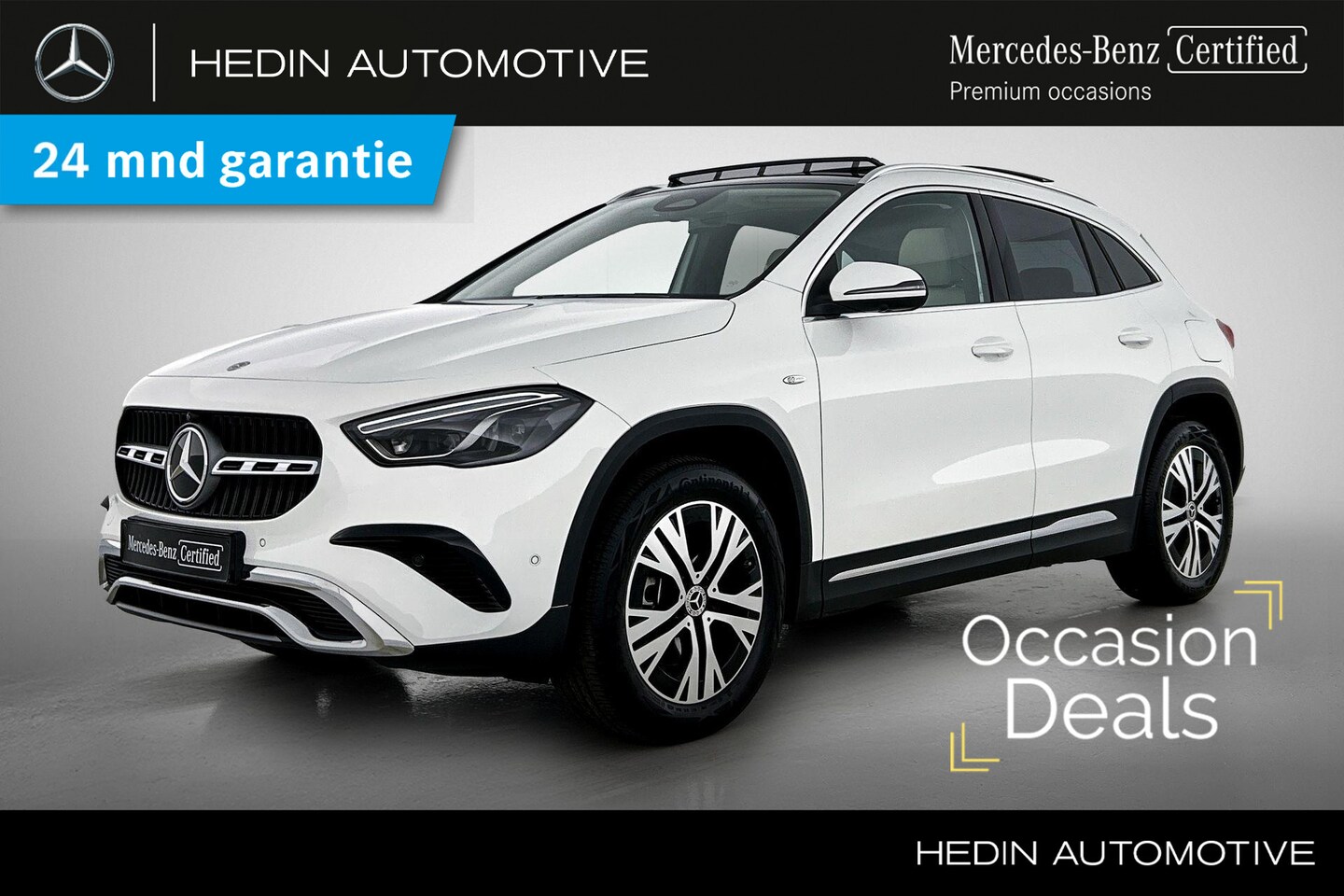 Mercedes-Benz GLA-Klasse - GLA 250e Automaat Luxury Line | Winterpakket | Trekhaak | Panoramadak | Multibeam LED | Di - AutoWereld.nl