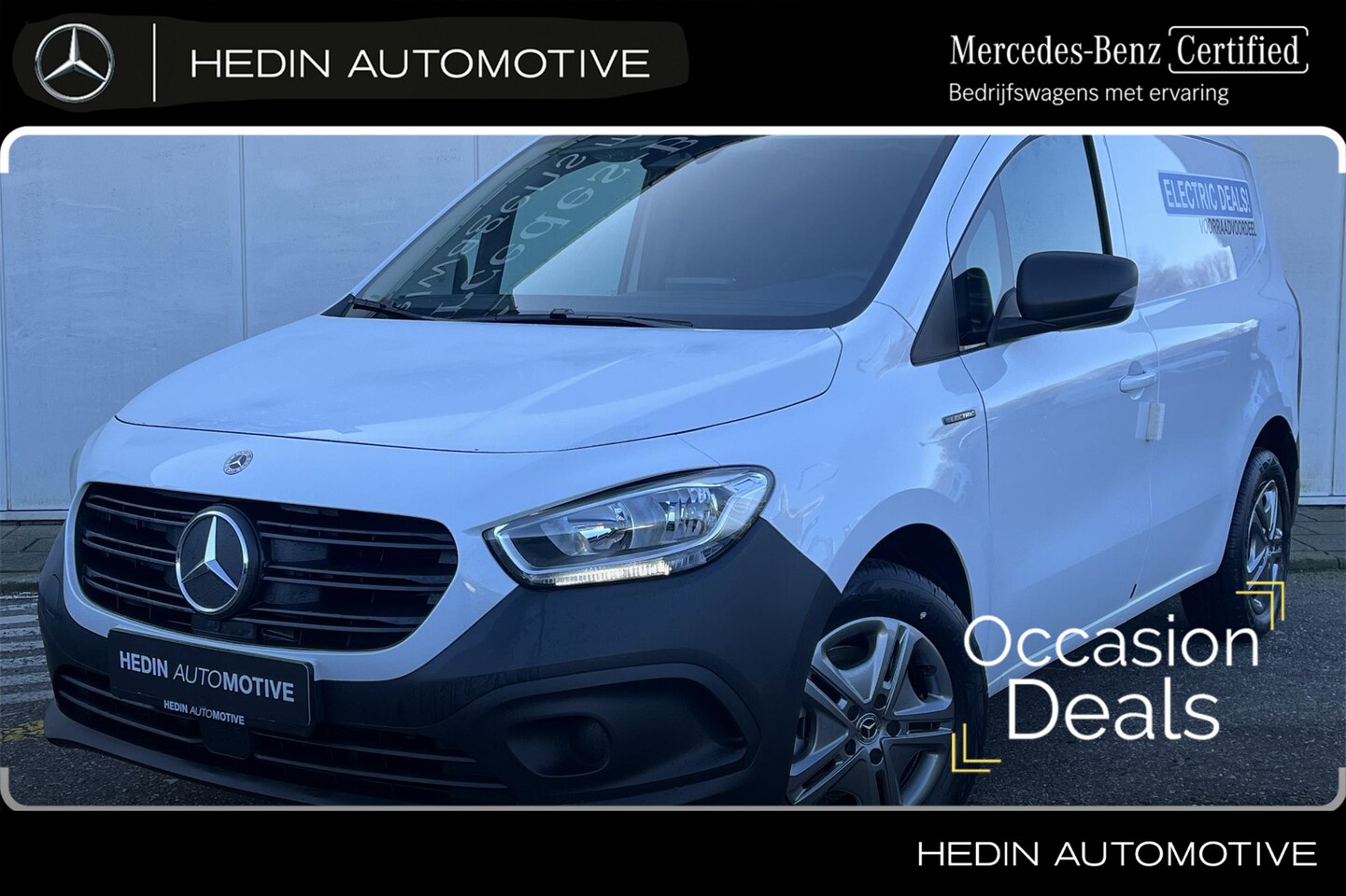 Mercedes-Benz eCitan - L1 51 kW Pro | Parkeerpakket Achterzijde met Camera | Trekhaak | Tweezits bijrijdersbank | - AutoWereld.nl