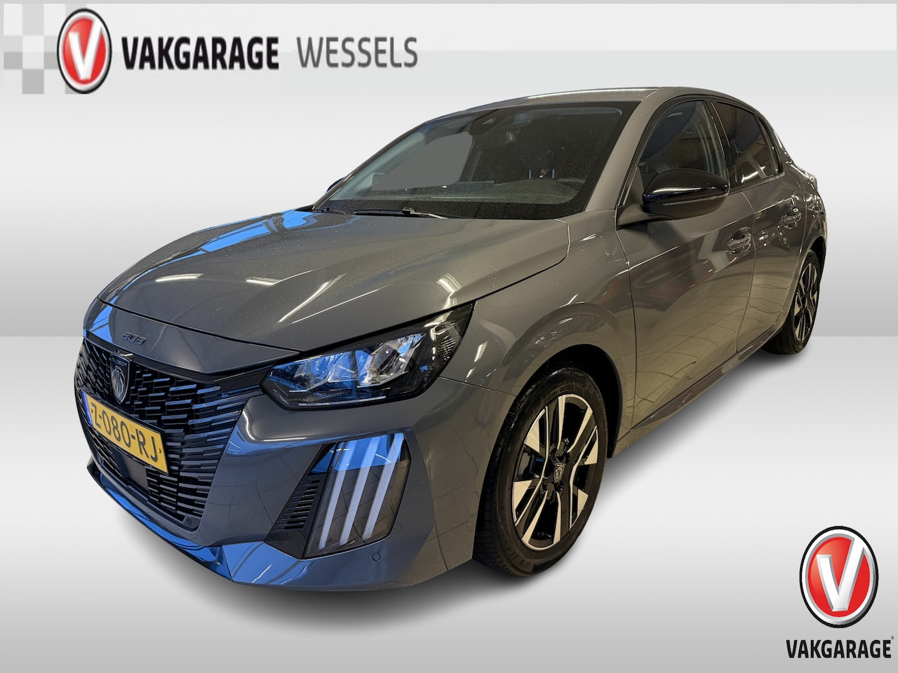 Peugeot 208 - Hybrid 100 e-DCS6 Allure Automaat | PDC | Camera | Selenium Grey | - AutoWereld.nl