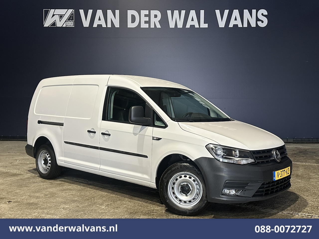 Volkswagen Caddy Maxi - 2.0 TDI L2H1 Euro6 Airco | Navigatie | Cruisecontrol | 1400kg Trekhaak | Apple Carplay And - AutoWereld.nl