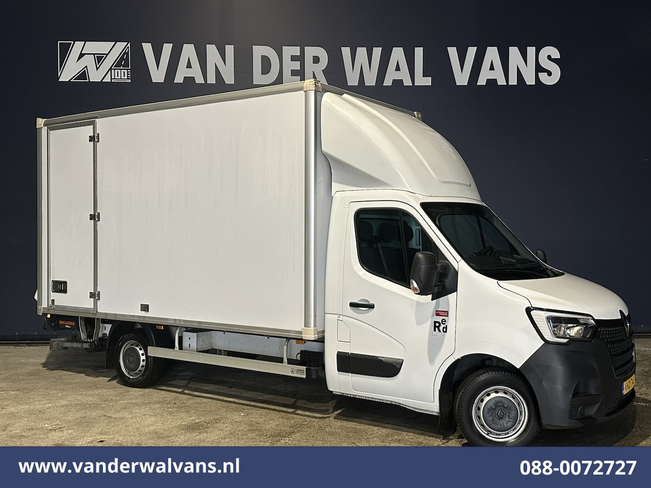 Renault Master - 2.3 dCi 146pk Bakwagen 232cm Hoog Laadklep Zijdeur Euro6 Airco | Cruisecontrol | Lat om La - AutoWereld.nl
