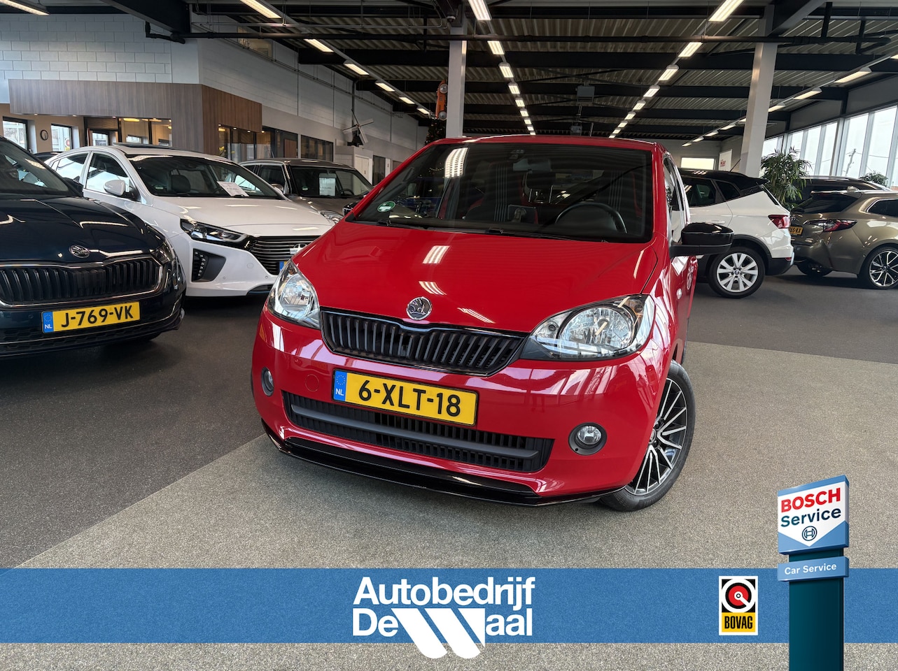 Skoda Citigo - 1.0 Greentech Monte Carlo 5-drs. AIRCO/NAVI/MEDIA/16INCH/SPOILERPAKKET - AutoWereld.nl