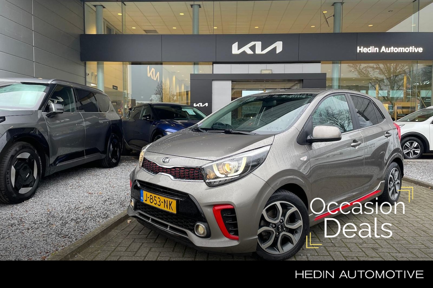 Kia Picanto - 1.0 MPi GT-Line Edition | Leder | Navigatie | Airco | Cruise control | - AutoWereld.nl