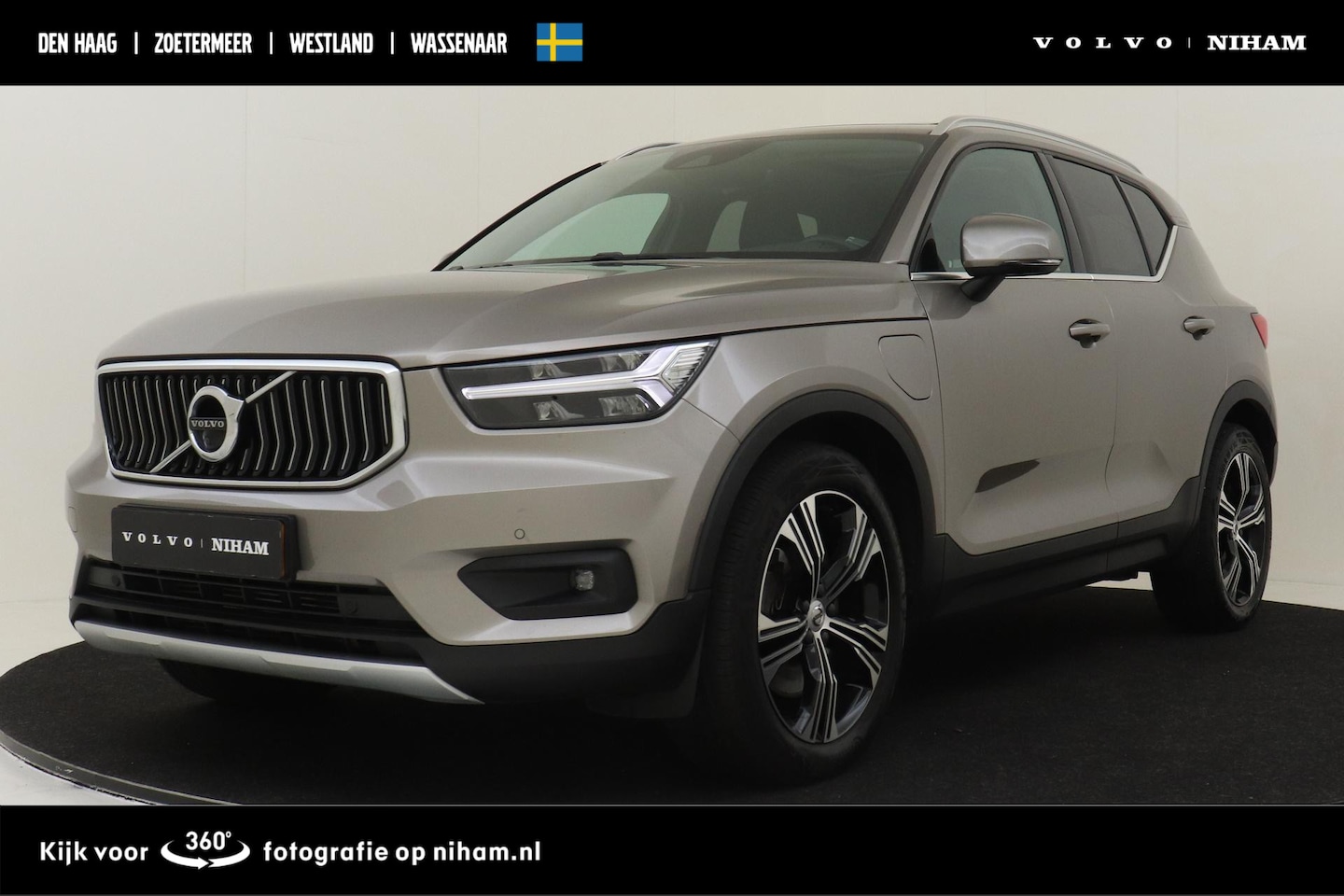 Volvo XC40 - T5 RECHARGE INSCRIPTION -PANO.DAK|HARMAN/KARDON|360°CAM|KEYLESS|LEDER|ADAP.CRUISE|PRIVACY. - AutoWereld.nl