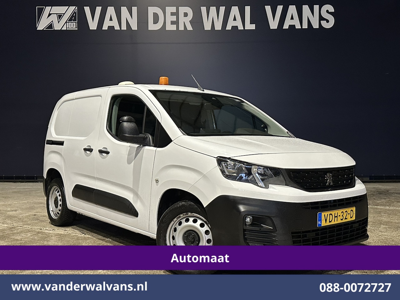 Peugeot Partner - 1.5 BlueHDI Premium 131pk Automaat L1H1 Inrichting Euro6 Airco | Apple Carplay | Cruisecon - AutoWereld.nl