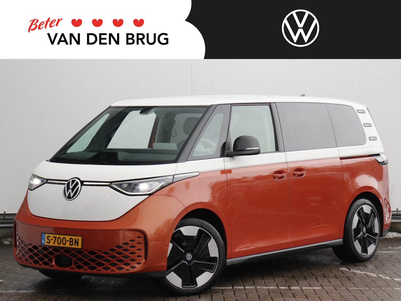 Volkswagen ID. Buzz - Pro 8 Intro 77kWh | Elektrische deuren | Trekhaak | Verhoogde laadvloer | Elektrische stoe - AutoWereld.nl