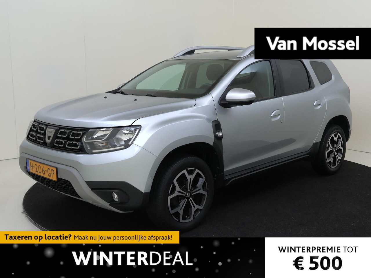 Dacia Duster - 1.3 TCe Tech Road airco (automatisch) |Apple Carplay/Android Auto | cruise control | dodeh - AutoWereld.nl