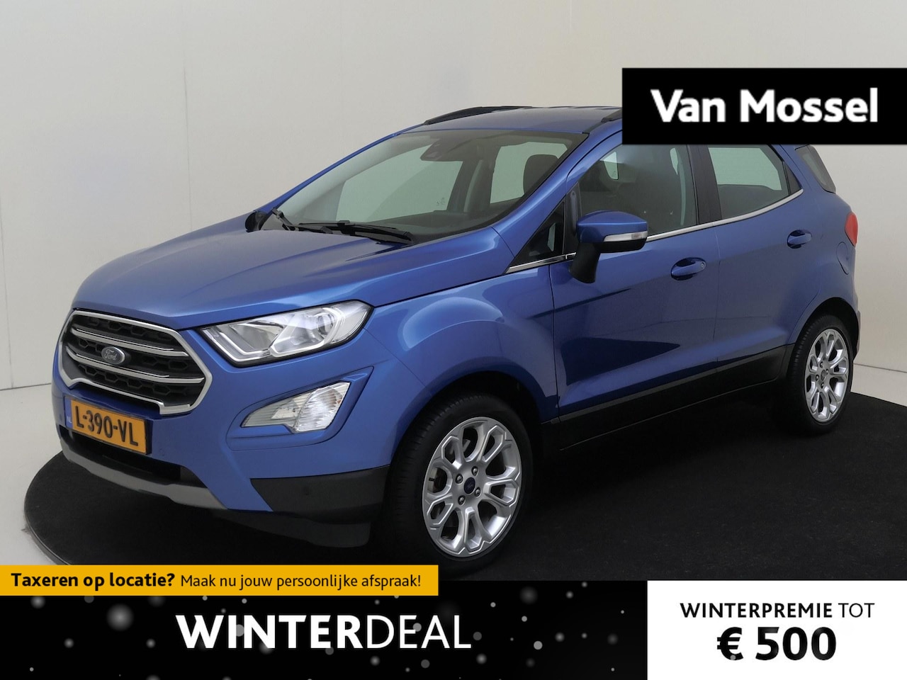 Ford EcoSport - 1.0 EcoBoost Titanium | B&O Audio / Navi / Camera / Pack Winter / Trekhaak / LM Velgen - AutoWereld.nl