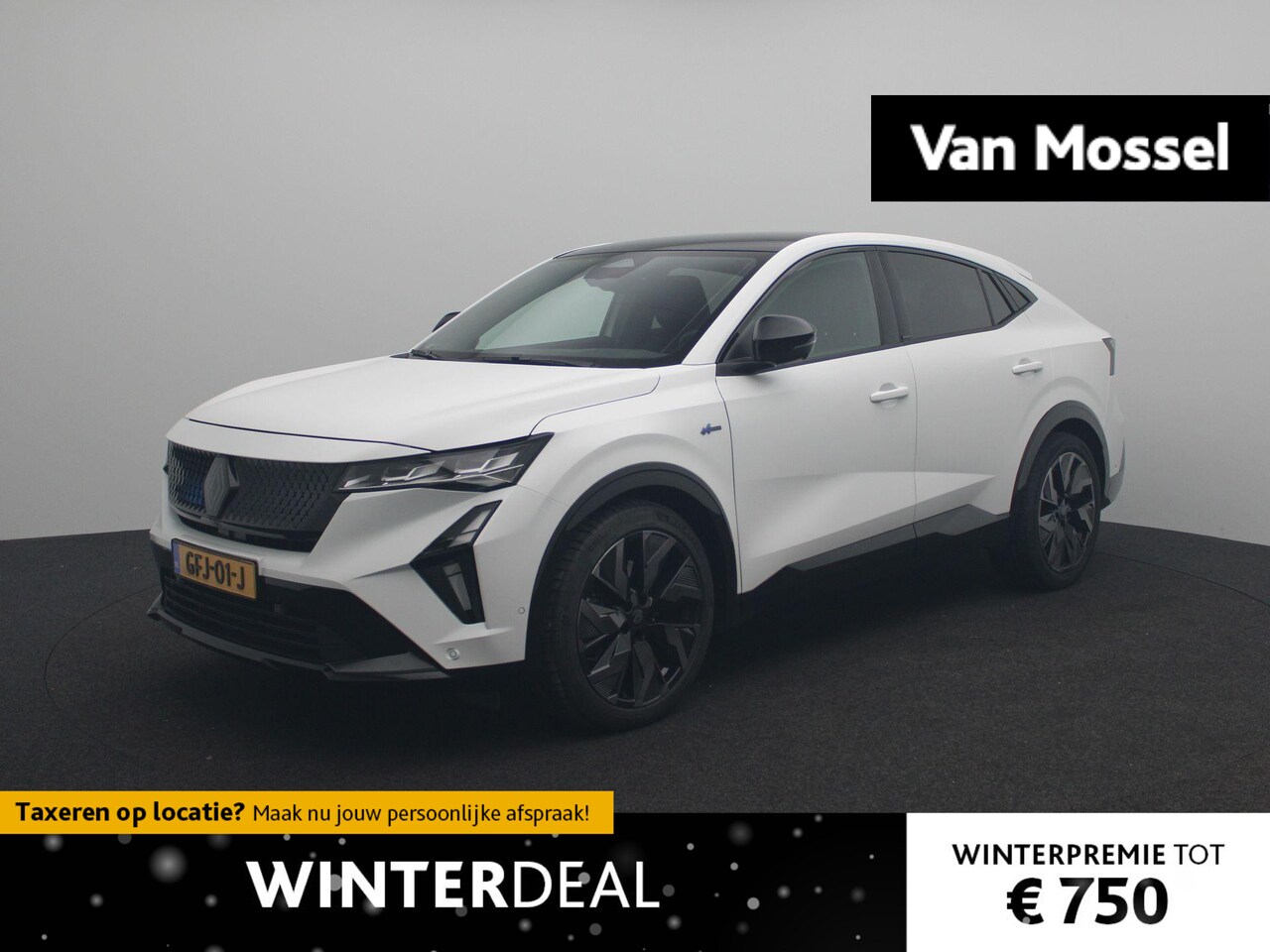 Renault Rafale - E-Tech Hybrid 200 esprit Alpine | Satijn witte lak | Climate Control | Apple Carplay & And - AutoWereld.nl