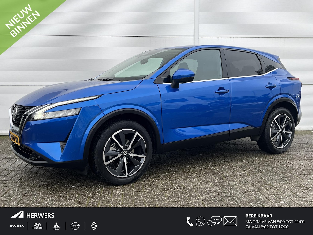 Nissan Qashqai - 1.3 MHEV Xtronic N-Style AUTOMAAT / achteruitrijcamera / Apple Carplay/Android Auto / draa - AutoWereld.nl