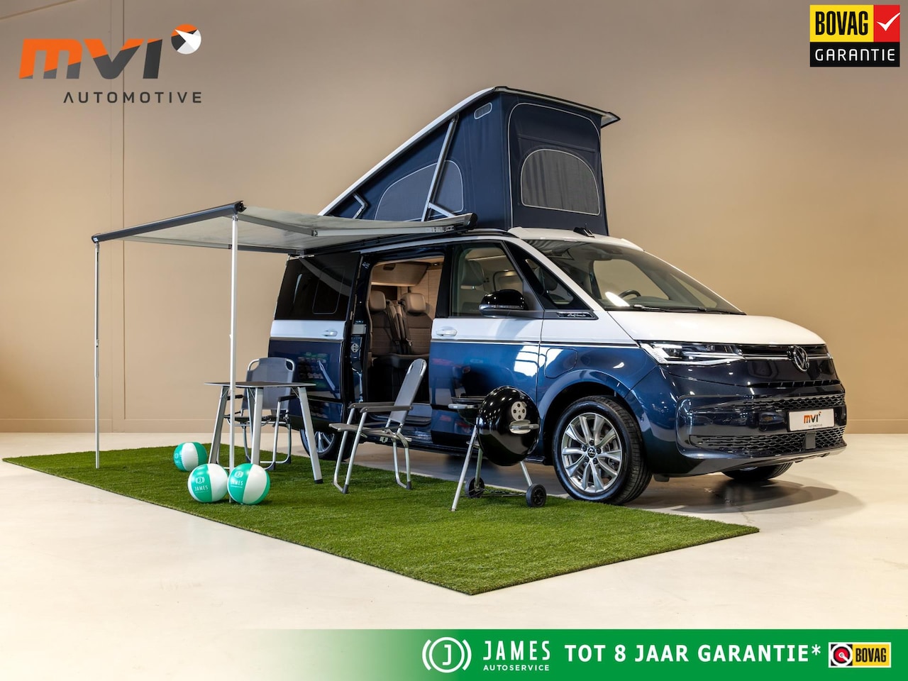 Volkswagen Transporter California - Ocean eHybrid 4Motion / 245pk / Trekhaak / Elektrisch hefdak / - AutoWereld.nl
