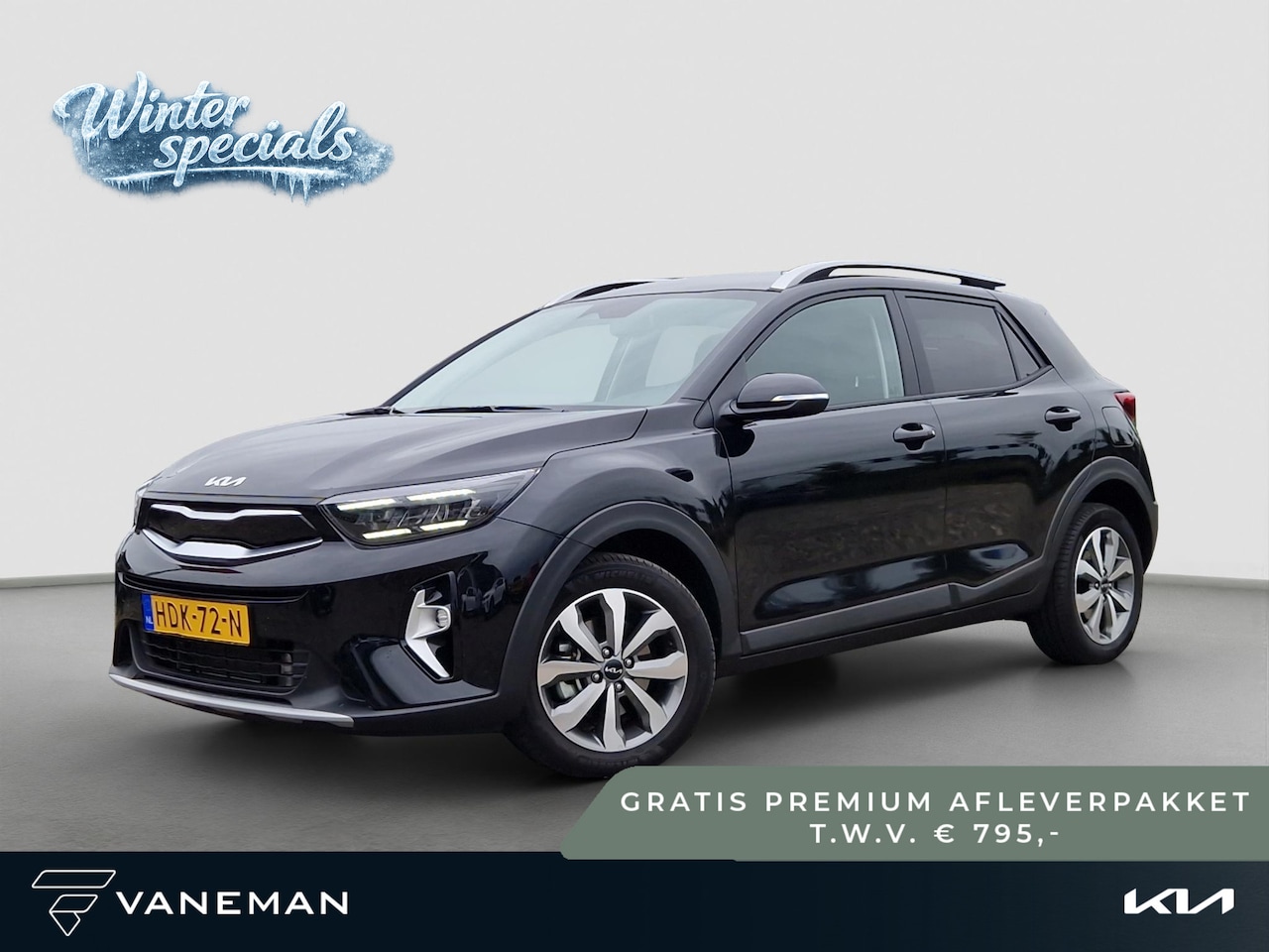 Kia Stonic - 1.0 T-GDi MHEV DynamicPlusLine | Stoelverwarming | Key-Less | Regensensor | Clima | Navi | - AutoWereld.nl