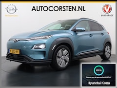 Hyundai Kona Electric - EV 64kWh SOH 100% Fase 3 Warmtepomp Leder Schuif-/kanteldak Head-Up Display Adap.Cruise Ap