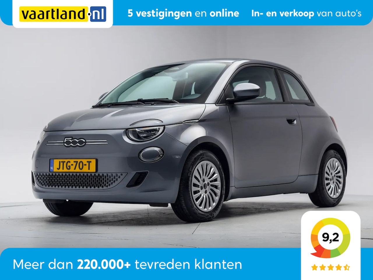 Fiat 500 - Icon 24 kWh [ Led verlichting Cruise controle Lane assist Climate ] - AutoWereld.nl