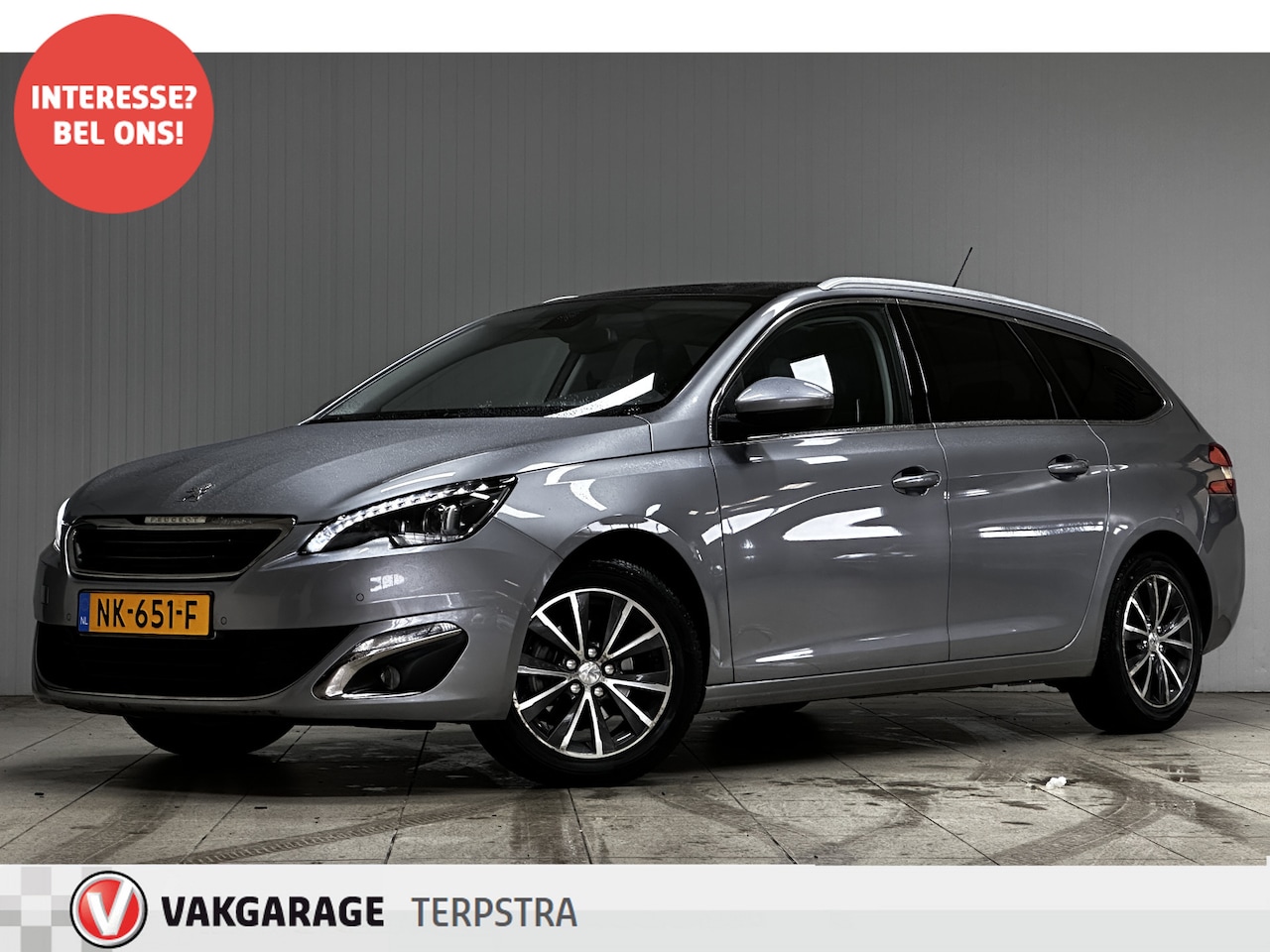 Peugeot 308 SW - 1.2 PureTech Allure/ Camera/ Panorama-Dak/ Keyless/ LED Koplampen/ Adaptive Cruise/ PDC V+ - AutoWereld.nl