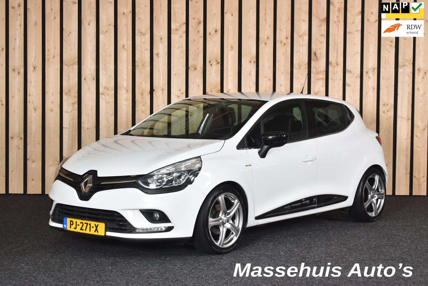 Renault Clio - 0.9 TCe Limited Airco Cruise Navi PDC 2e eig. Nwe APK - AutoWereld.nl