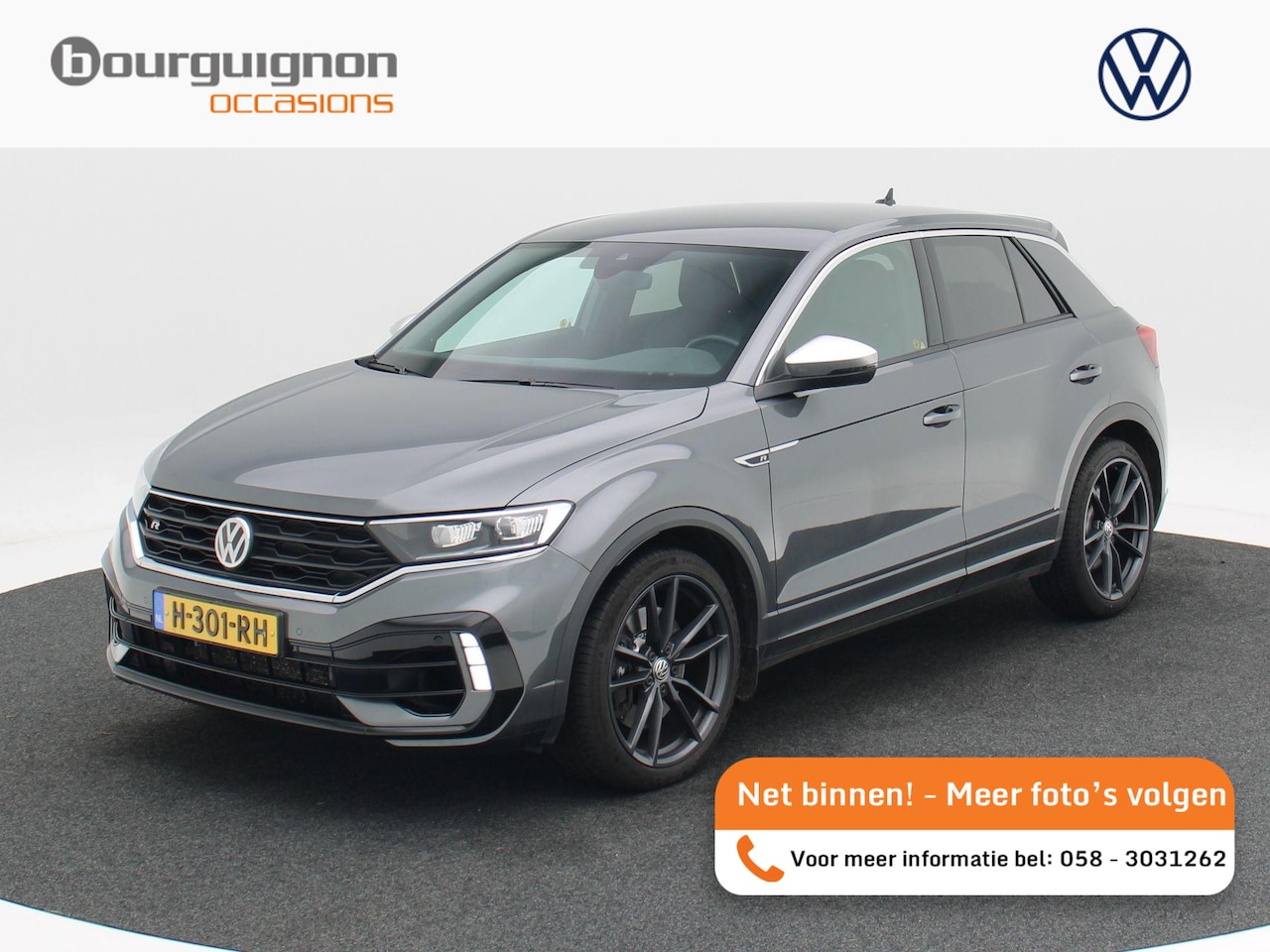 Volkswagen T-Roc - 2.0 TSi 301 Pk 4Motion R Automaat | Full LED | Orig. NL Auto | Beats Audio | Virtual Cockp - AutoWereld.nl