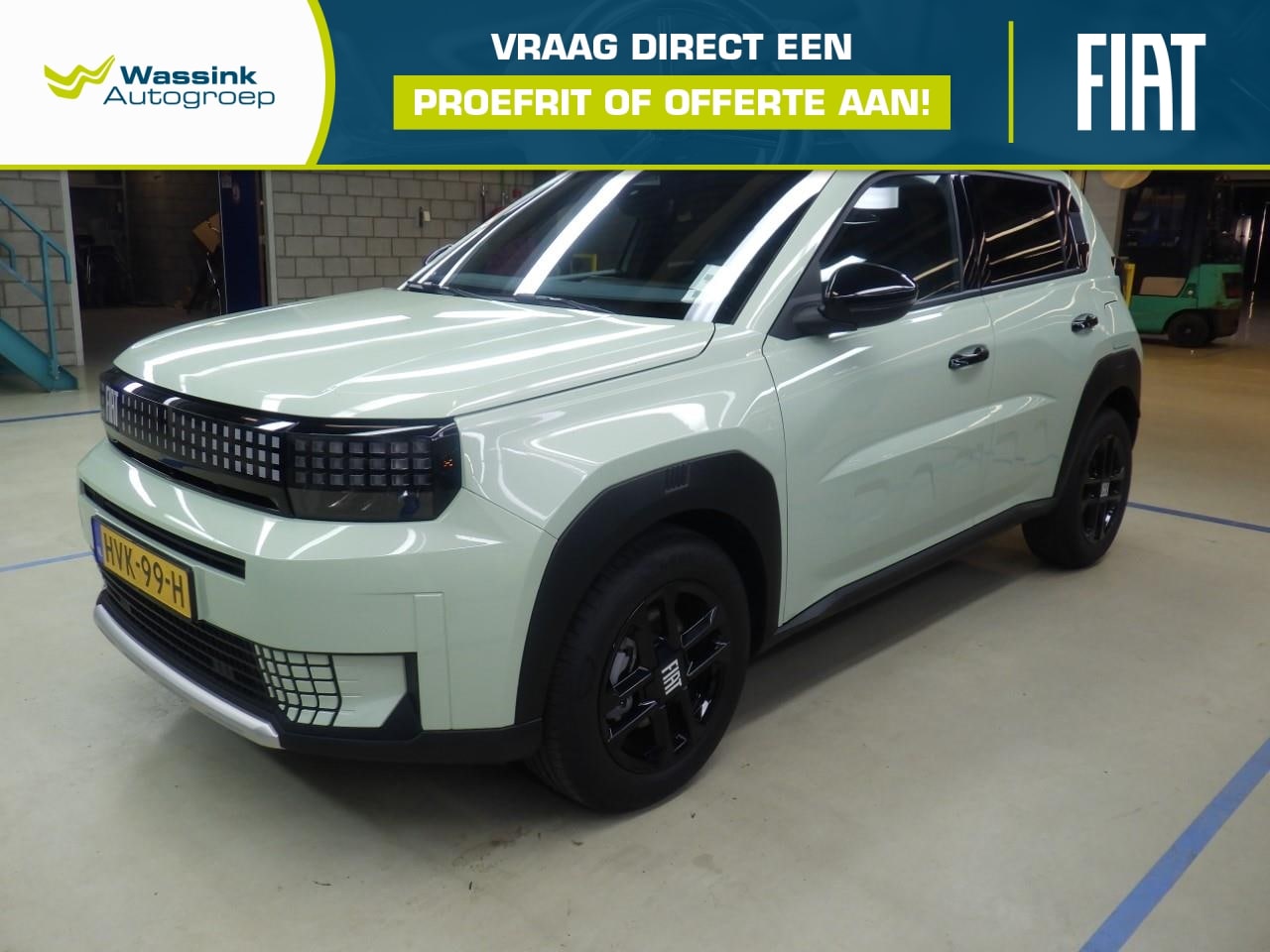 Fiat Grande Panda - 1.2 Hybrid 100pk AUTOMAAT Icon | Style Pack | Lichtmetaal | Privacy glass - AutoWereld.nl