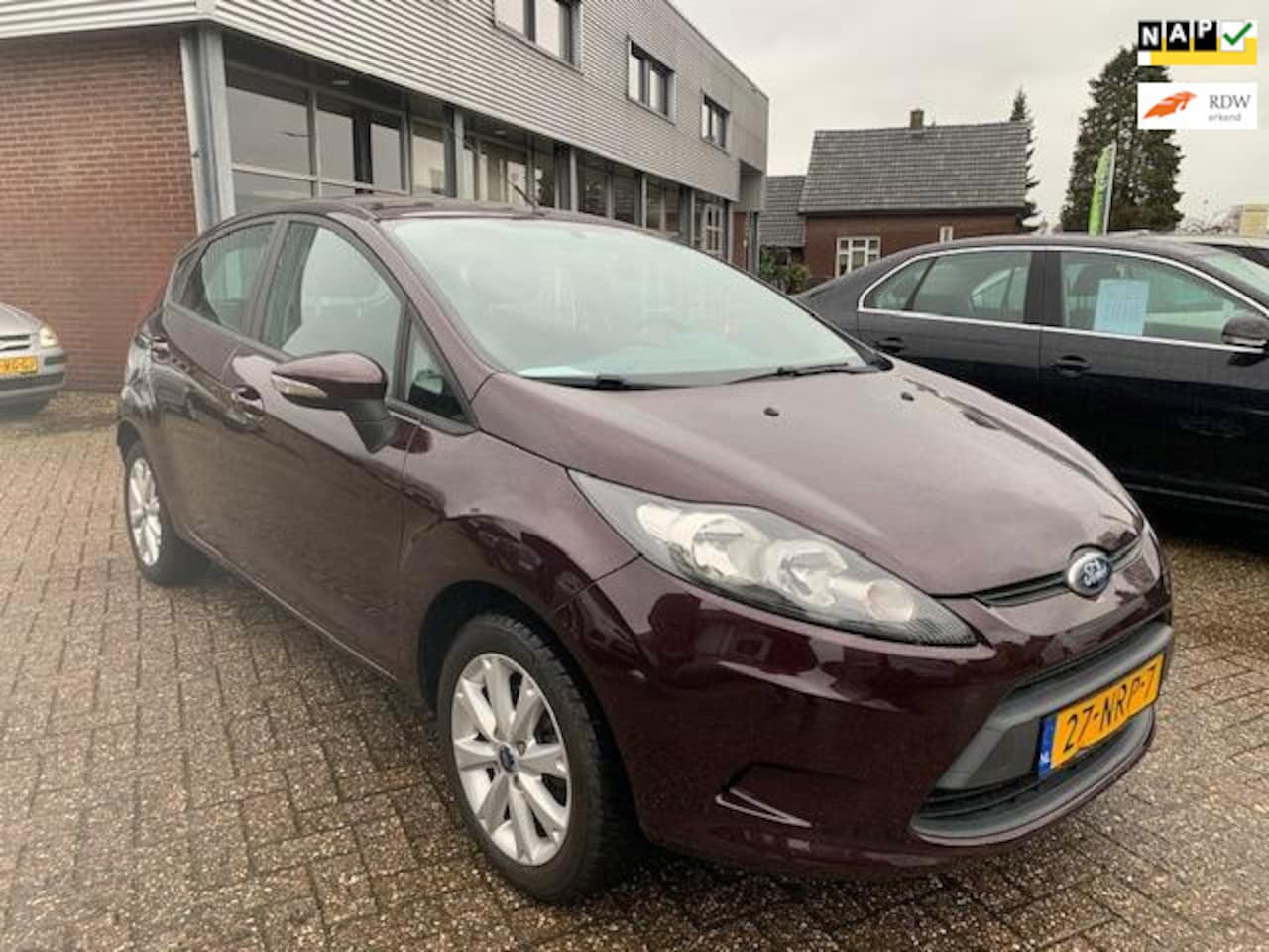 Ford Fiesta - 1.25 Limited 2010 € 3750.- 1 Jr. Apk ,NAP , Airco - AutoWereld.nl