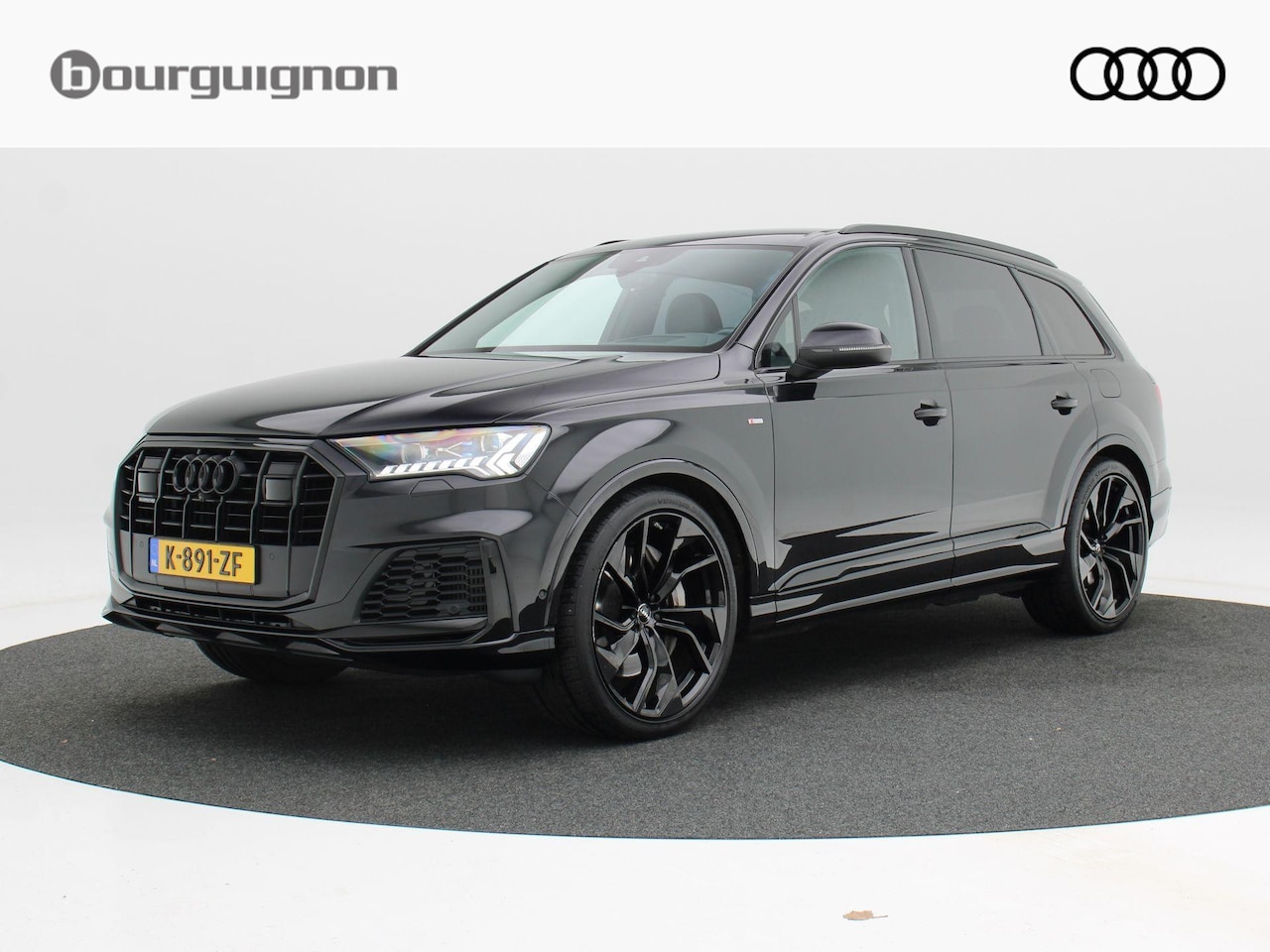 Audi Q7 - 55 TFSi e quattro S-Line 340 Pk Automaat | Luchtvering | Head-Up | 360° Camera | B&O Audio - AutoWereld.nl