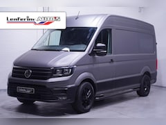 Volkswagen Crafter - 2.0 TDI 140 pk L3H3 Navi, Camera, 18" LMV Trekhaak 3.000 kg, Grijs Wrap, Sidebars, 3-Zits