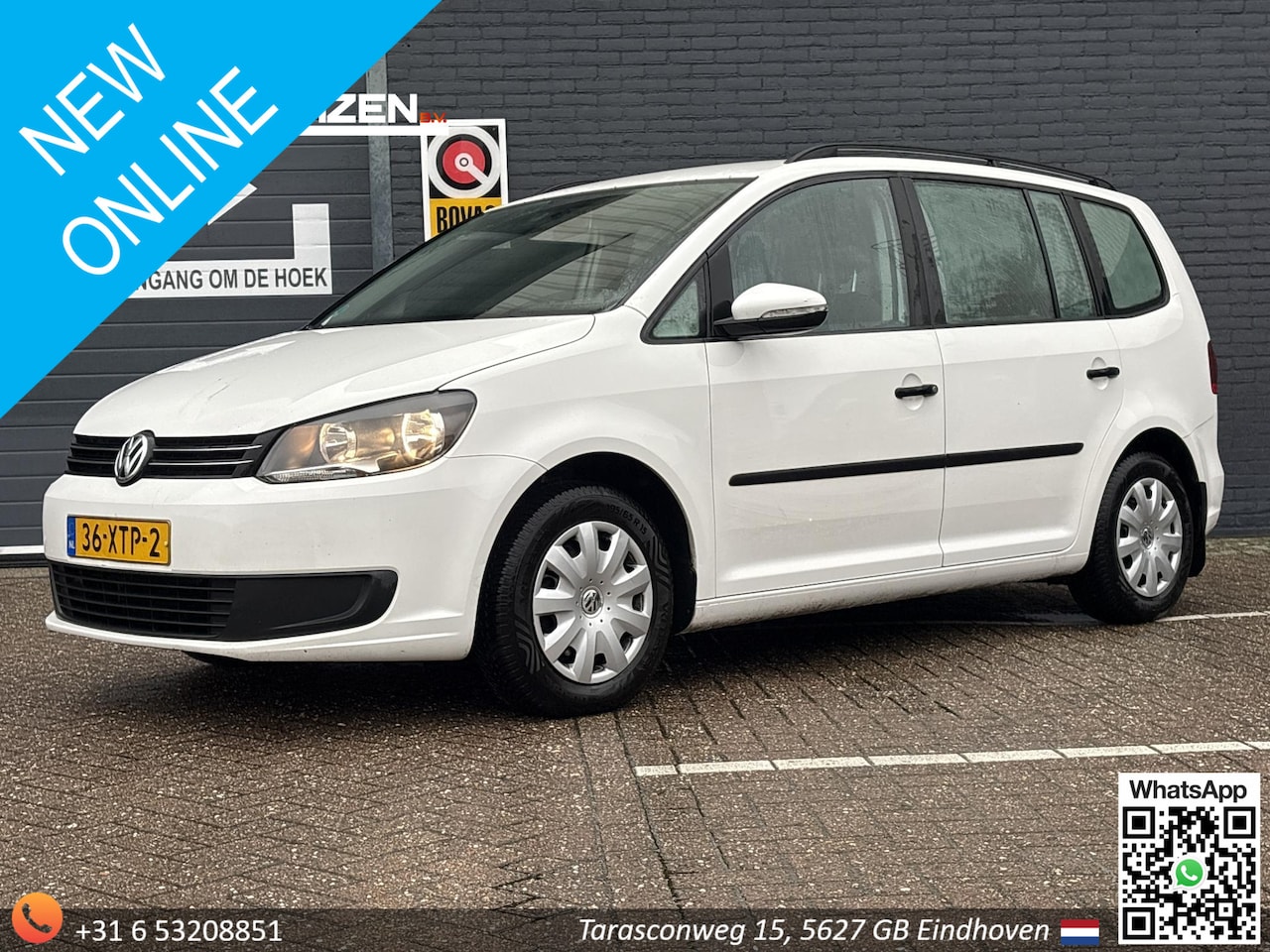 Volkswagen Touran - 1.6 TDI Trendline BlueMotion | Airco | Cruise | Navi | Trekhaak | - AutoWereld.nl