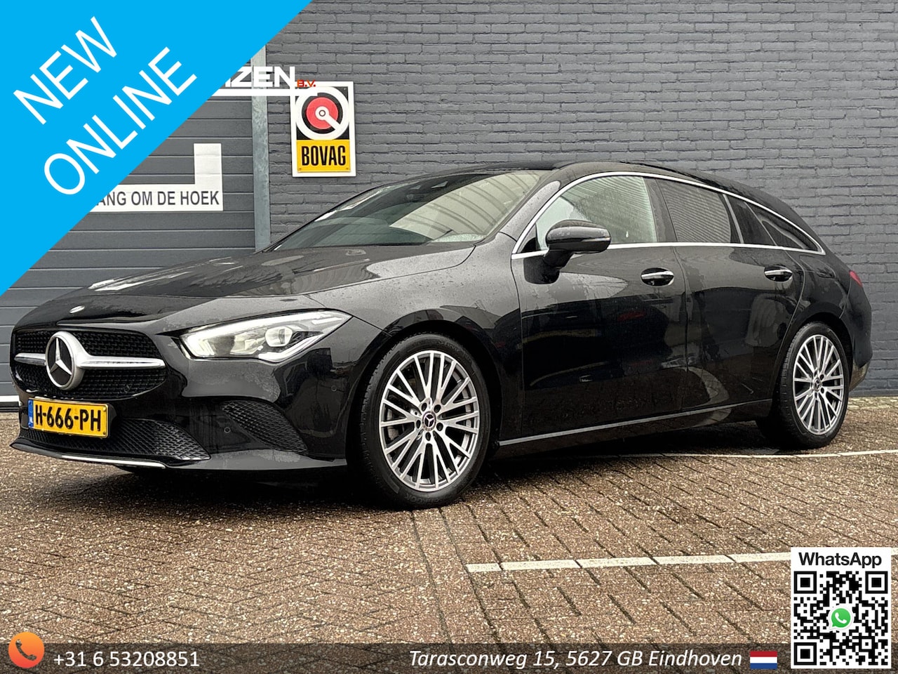 Mercedes-Benz CLA-klasse Shooting Brake - 180 d Business Solution Luxury | € 13.200,- NETTO! | Automaat | Burmester | Stoelverwarmin - AutoWereld.nl