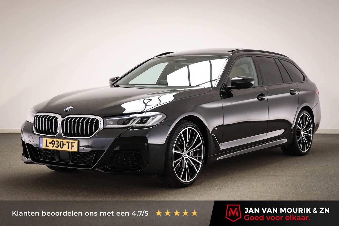 BMW 5-serie Touring - 540i xDrive High Executive | LASER LED | HEAD UP | PANORAMADAK | 360 CAMERA | TREKHAAK - AutoWereld.nl