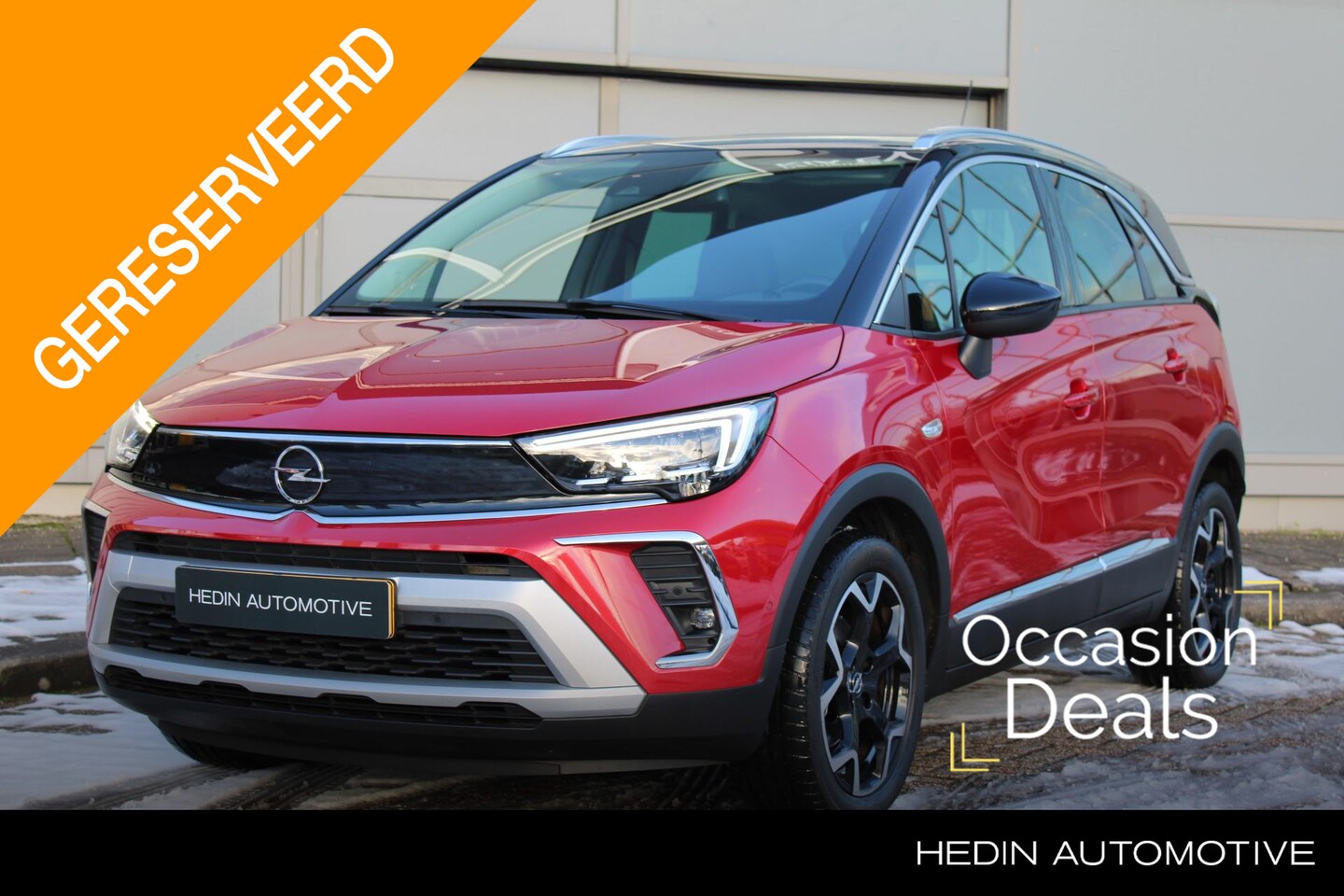 Opel Crossland - 1.2 Turbo Ultimate | Navigatie | Panoramadak | Stuur/Stoelverw. | Carplay | Camera | Alcan - AutoWereld.nl