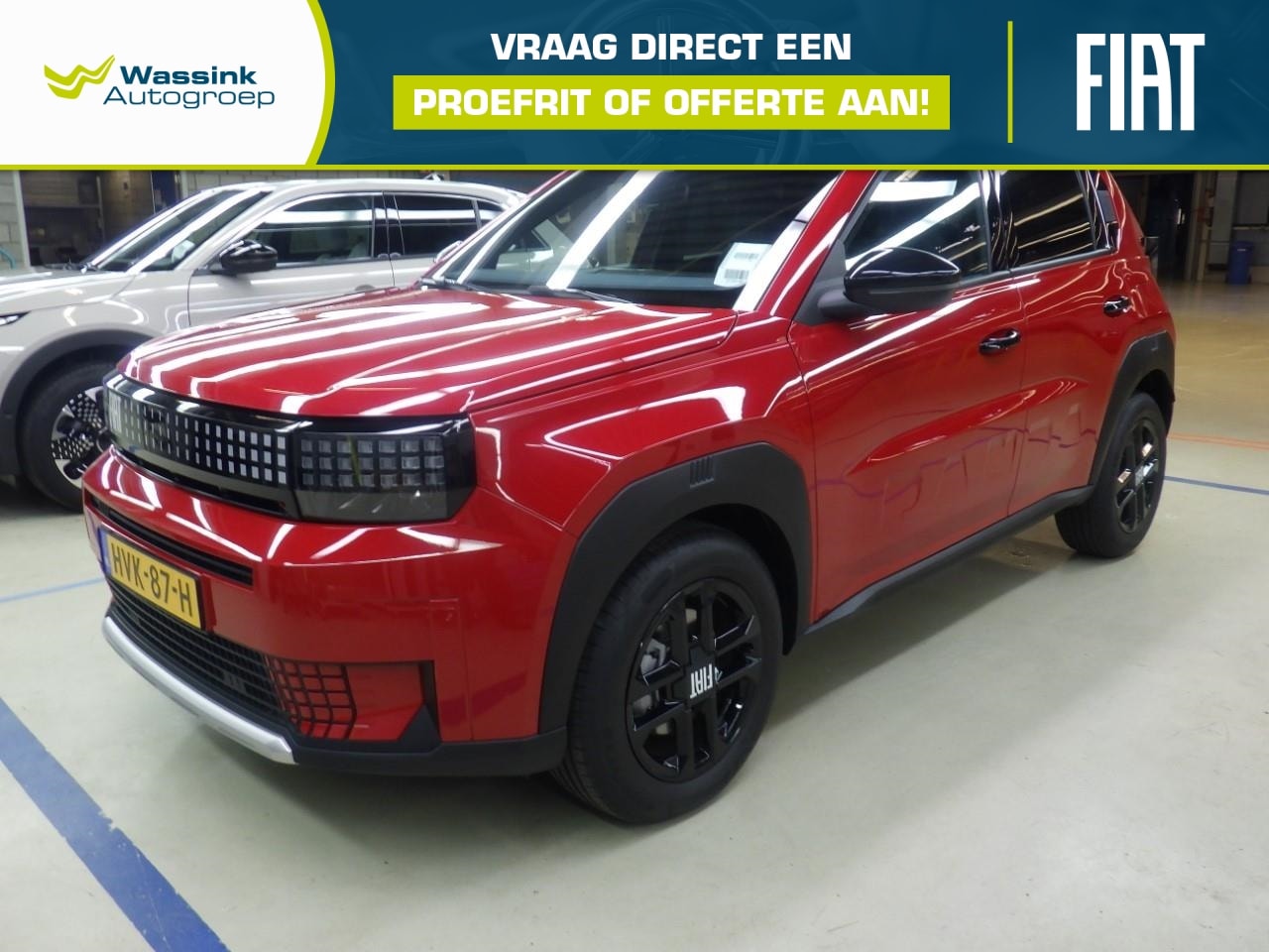 Fiat Grande Panda - 1.2 Hybrid 100pk AUTOMAAT Icon | Style Pack | Lichtmetaal | Privacy glass - AutoWereld.nl